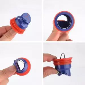 대형 변위 주방 욕실 배수 필터 바닥 스트레이너 플러그 트랩 사이펀 싱크 냄새 방지 해충 탈취제