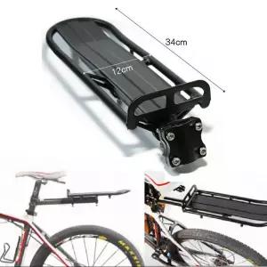 자전거 수하물 캐리어 랙 알루미늄 합금 화물 후면 선반 사이클링 시트포스트 가방 거치대 스탠드 MTB 설치