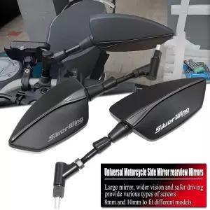 혼다 FCS600 실버 윙 실버윙 GT400 600 오토바이 사이드 백미러