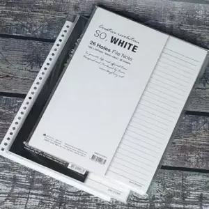 [문구] 루즈리프속지 바인더내지 공책리필 B5 26공 10권