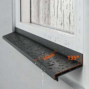 1.1m TPE 방수 자가 접착 스트립 창문 유리문 발코니 슬라이딩 방풍 방음 밀폐 홈