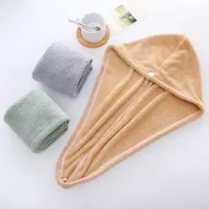 [반려] 초고속 건조용 마이크로파이버 헤어 드라이 타올 머리 감은 후 제거용