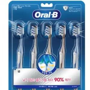 [반려] 크로스액션 칫솔 모서리 세정용 구강 관리 도구