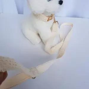 [반려] 레이스 강아지 목줄 리드줄 세트 소형견용 애견용품 산책줄 반려동물 목걸이