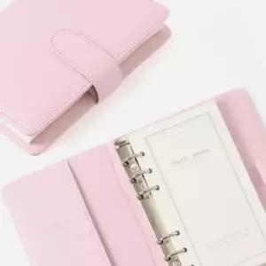 [문구] 다이어리 유선노트 펜홀더 메모 다이어리형노트 A6 DP68497핑크