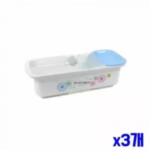 [반려] 화이트 배수 샴푸케이스 샴푸용품 정리 거치대