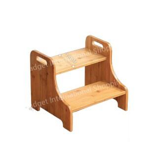 우드 발판계단 야외 내추럴 계단 세탁기 단차 밟다 목재 안전발판 낮은 디딤대