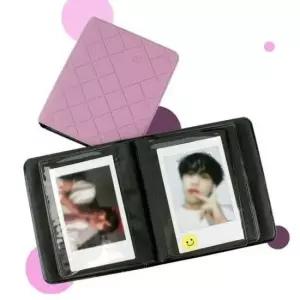 [문구/오피스] 포토카드바인더 앨범 사진 정리용 콜렉션북 연보라색