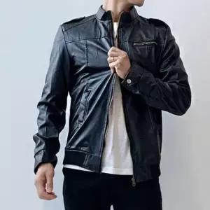 [의류] 남자 가죽 자켓 스타일 오토바이 패션 라이더 재킷