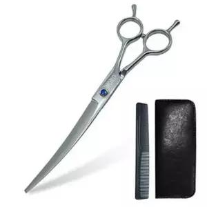 [반려] 강아지 반려동물 미용 가위 애견 펫 미용 가위 커브 손질