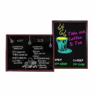 [문구/오피스] 블랙보드 일반 400 600 블랙보드메뉴판 블랙보드칠판