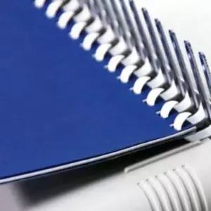 [문구/오피스] 플라스틱 제본링(51mm)흑색 50개입 스프링노트만들기 제본스프링