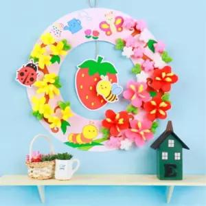 플레이콘 봄을 담은 리스만들기(1인용)