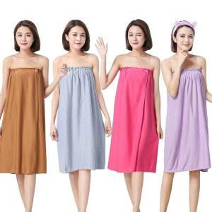 에스테틱 여름 관리실 극세사 가운 a5 똑딱이 타올 타월 1 샵 흡수 장미홍