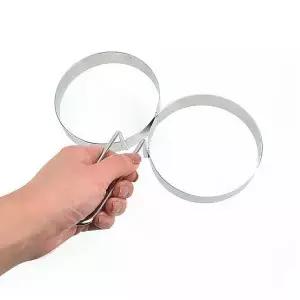 업소용 원형 스텐 계란틀 2구