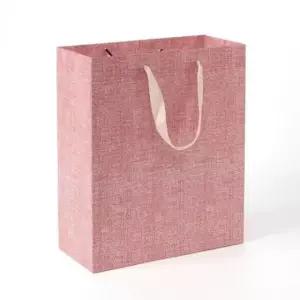 [문구/오피스] 린넨 쇼핑백 10p 세트 대형 가방