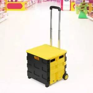 42L 접이식 쇼핑카트 마트 장바구니 캐리어