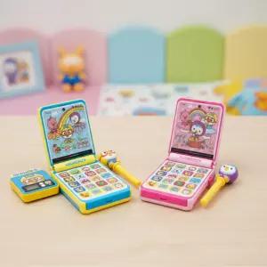 뽀로로 플립폰 스마트폰 장난감 전화기 멜로디 전화놀이 유아 전자시계 목걸이 핸드폰 소리나는