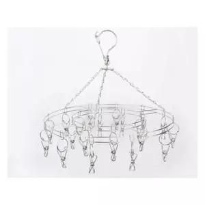 원형 20P 라이너 스텐 빨래집게 건조대 회전형 걸이형