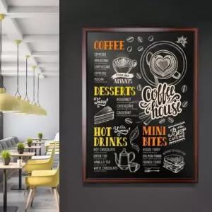 [문구] 마그네틱 블랙 보드판 자석칠판 900x1200