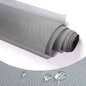 고밀도 방진 및 꽃가루 방지 그물망 스크린 메시 창문 문 교체에 사용 (회색 109 X37 (276X95cm)