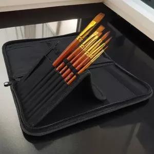 (색상 1개)수채화 붓 케이스 파우치 붓집 붓통 휴대용 화장품