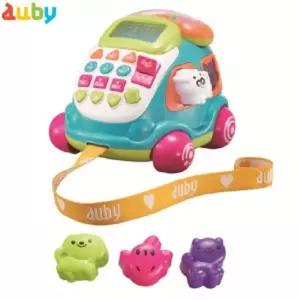 오비() 우리아기 멀티전화기 (461578) 애기 아가 이동식 끄는 장난감 완구 사운드 따르릉 감각발달