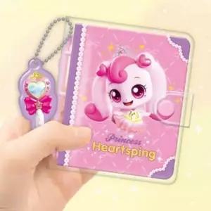 ( )귀여운 캐릭터 어린이 미니 휴대용 3공 다이어리 수첩