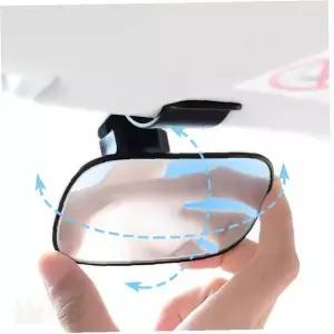 자동차 실내 백미러 보조 거울 광각 시야 확보 안전 운전 각도 조절 부착 후사경