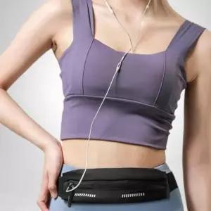 러닝 웨이스트 백 아웃도어 달리기 힙색 스포츠 웨이스트 백 여행용 수납 휴대폰 활동 야외 여성 방수 등산