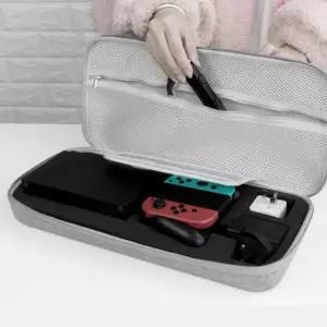 휴대용 스위치 케이스 하드쉘 캔버스 보호 닌텐도