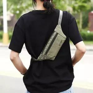 여행용 힙색 가벼운 데일리 슬링백 남녀공용 힙색 러닝 가방 아웃도어 자전거 등산용 크로스 스포츠 등산