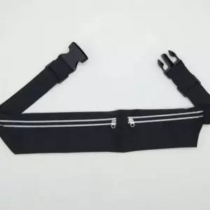 야간 반사 힙색 초슬림 남녀공용 휴대폰 러닝 허리 가방 마라톤 방수 등산용 자전거 레저 스판 등산 폴리