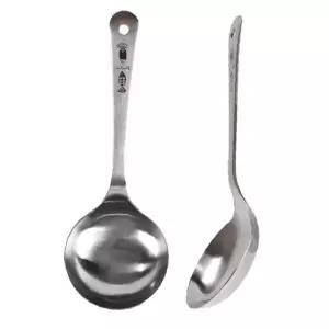 ( )스텐304 고급형 왕숟가락 먹방 왕수저 서빙스푼 국자
