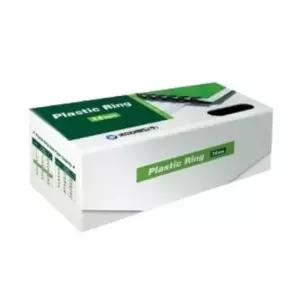 [문구/오피스] 플라스틱 제본링(12mm)백색 100개입 제본스프링 링바인더