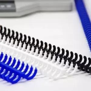 [문구/오피스] 클릭링 12mm 청색 50개 공책제본 스트립제본