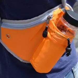 여행 힙색 가벼운 워킹 여행 힙색 물병 수납 운동 야외 파우치 스포츠 슬링백 숄더백 크로스 휴대폰 레저