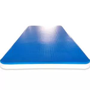 운동용 특대형 에어매트 공중제비 블루면 체조 스턴트 공기매트