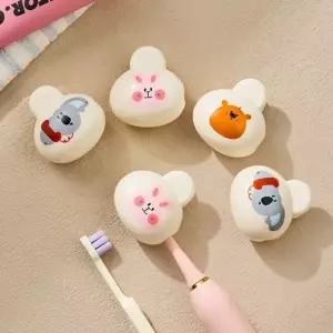 (타입 3종세트)걸이 집게형 칫솔 커버 보관 3종세트 여행용 휴대용 칫솔캡