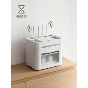 셋톱박스 공유기 정리함 커버 수납함 멀티탭 가리개 수납 케이블 숨기기 전선