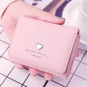 가죽 반지갑 여 청소년지갑 여성가죽반지갑 갑 WFFTR6F