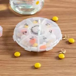 ( )휴대용 비타민보관함 약통수납함 약정리함 요일별