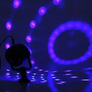 ( )음악 파티용 미러볼 노래방 무대 조명 휴대용 분위기 이벤트 조명등