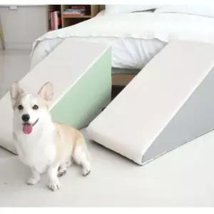 초코펫하우스 멍멍이 슬라이드 계단 논스텝2.0 프리미엄+프리미엄 세트