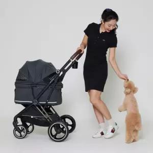 낫쏘빅 반려견 고양이 유모차 개모차 오토폴딩 일체형 네로맥스