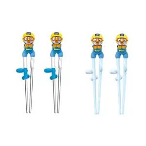 유아 연습용 젓가락 교정용 1단계 뽀로로 세트