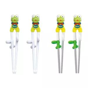 유아 연습용 젓가락 교정용 1단계 크롱 세트