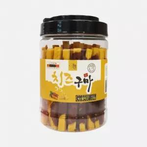 펫어스 강아지 간식 치즈 저칼로리 져키 치즈구마 믹스 말이 600g 1개