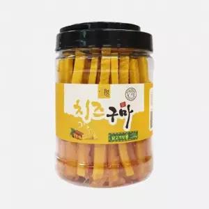 펫어스 애견 치즈 간식 저칼로리 져키 치킨봉 600g 1개