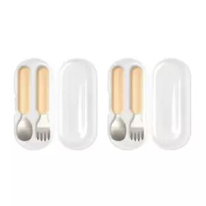 에.디.슨 자기주도 이유식 준비물 실리콘 스푼 포크